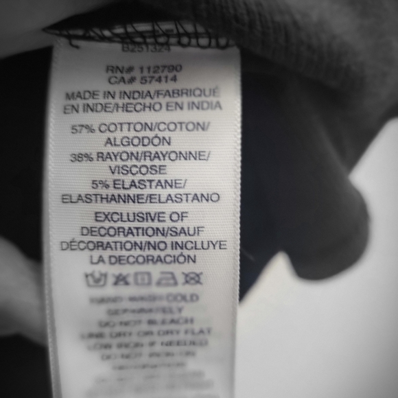 True Religion Black Fitted Buttoned Short Sleeve Tee - Picture 4 of 5